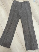Escada Linen Blend Trousers Sz.34