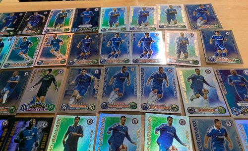 2007-2010 Topps Match Attax Soccer Chelsea FC 226 Card Lot, Stars, Foils, Holos - Bild 8 von 12