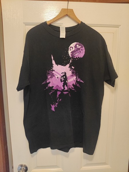 ANIME MASK Uni Sex T-SHIRT Majora Horror Kid Zelda Game