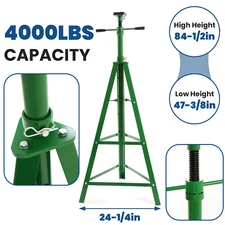 84-1/2" Under Hoist Jack Stand Lift Support Chasis Stabilizer 4000lb