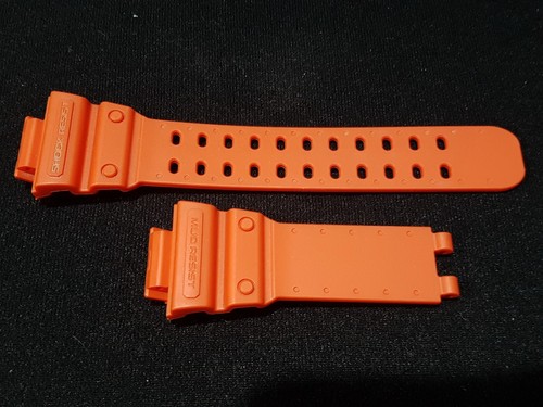 Vintage G-Shock King GX-56 GWX GXW Orange Band Strap Replacement NICE!! - Picture 5 of 8