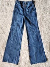 Wrangler, 1970s bell bottom jeans, great condition, minor flaws