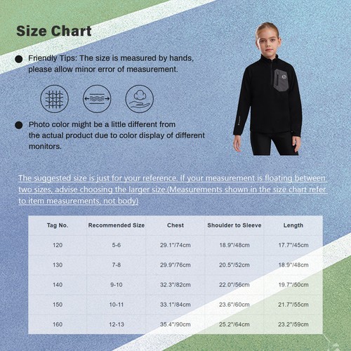 Unisex Kids Outerwear Long Sleeve Coat Stand Collar Sweatshirt Thermal Jacket - Picture 11 of 30