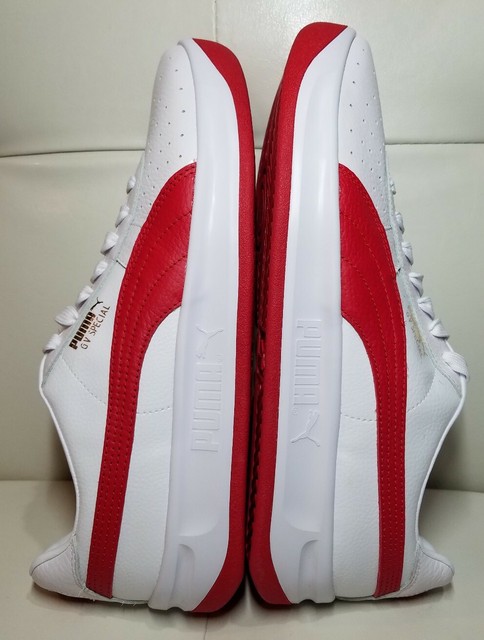 puma gv special white and red