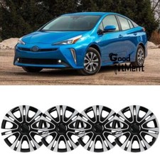 For Toyota Prius Hatchback 4x 15" Tire Hub Caps Wheel Cover Fits R15 Rim Snap-On