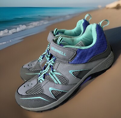 Merrell ML-G Trail Chaser Women s Sz 5m shoes hiking Select Grip Gray Purple OSR