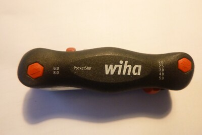 WIHA Multitool PocketStar Sechskant 7-tlg.  351 PG7 Innensechskant
