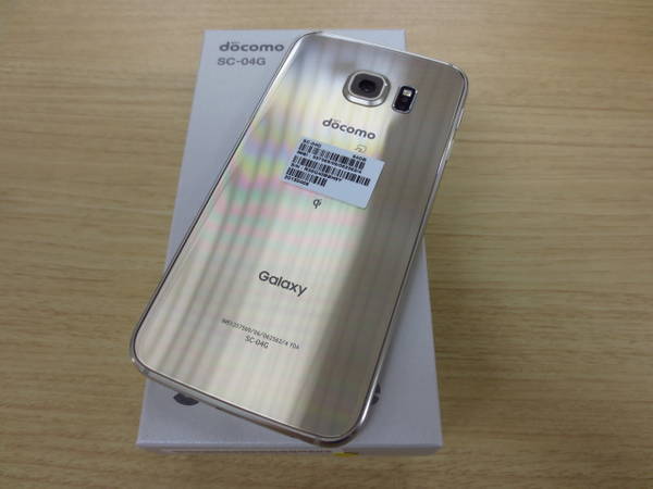 DOCOMO SAMSUNG SC-04G GALAXY S6 EDGE 64GB ANDROID 5.0 PHONE