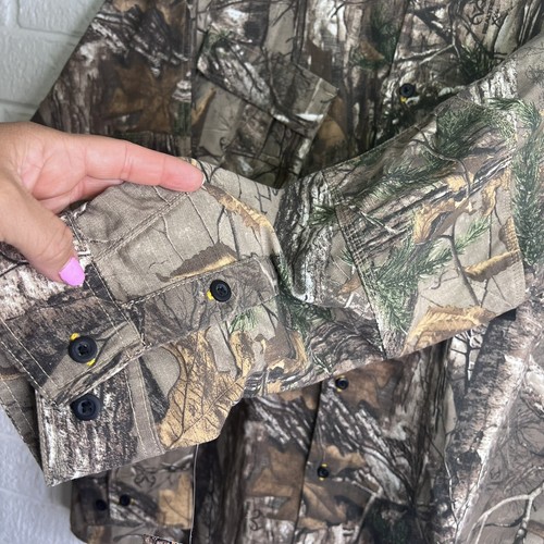 Scent Shield Recon System Layer One Camo Hunting Shirt Mens Size 2XL Real Tree - Picture 5 of 12
