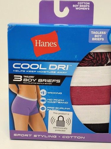 Hanes Tagless Boy Briefs Sz 2XL/9 Cool Dri Cotton Hips 44"-45" Pants 16-18 - Picture 2 of 9