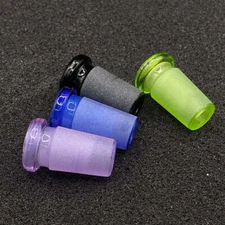 14mm Male to 10mm Female Color Glass Adapter Reducer