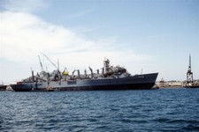 1993 MR Combat Support Ship USS RAINIER AOE-7 Fitting Out 4x6 Photo #19