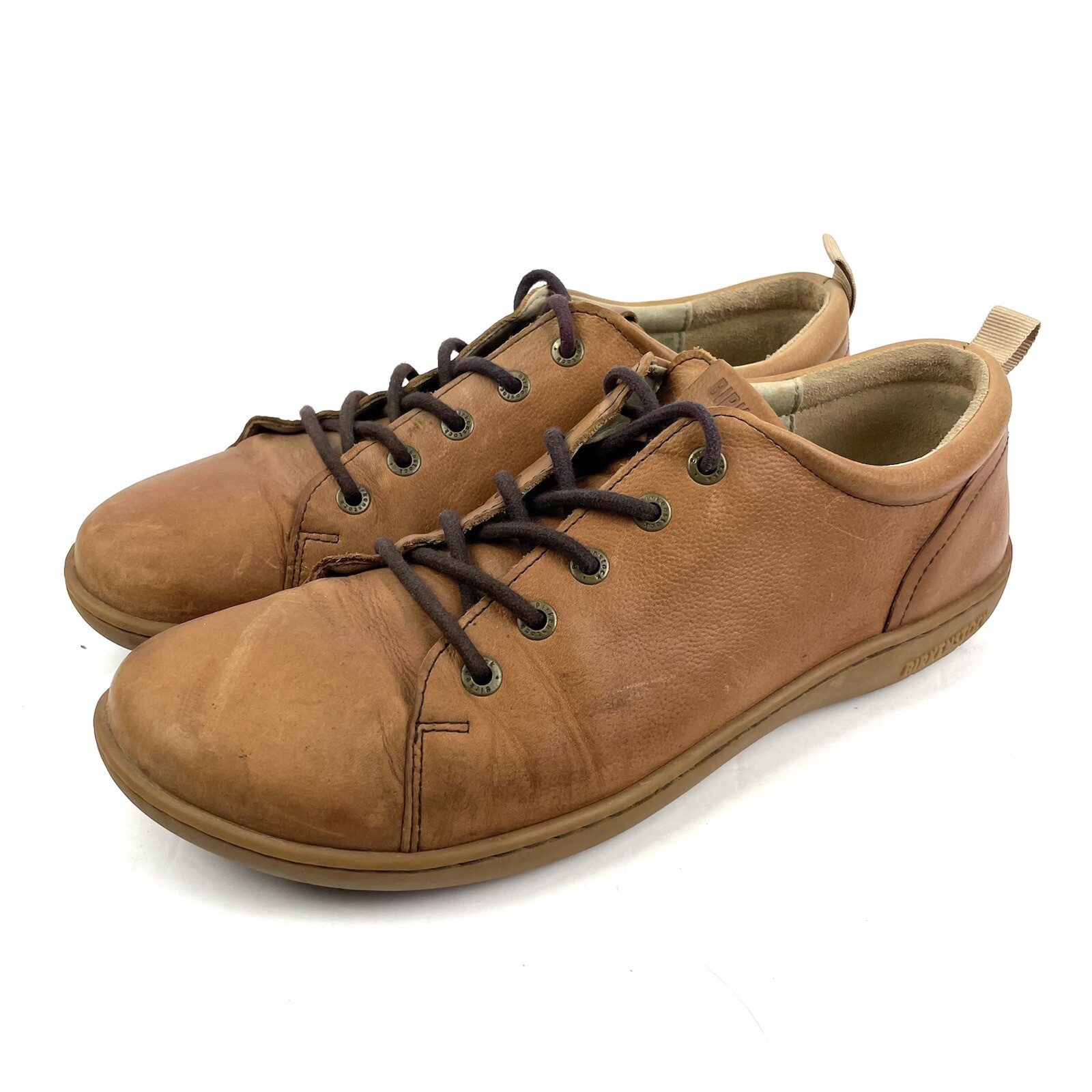 Birkenstock Islay Shoes 11 Narrow Brown Leather Lace Up Comfort 42 E | eBay