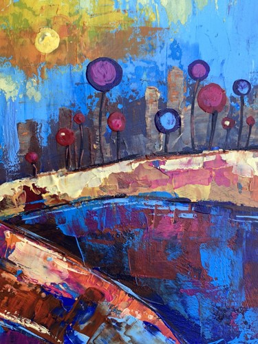 Oil Painting A Chidhood Dream V. Zadorozhnya Unframed Original Art nAAA3330 - Picture 11 of 14