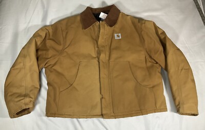 VTG Carhartt JQ186 Quilted Jacket Men's 54 Union Made Made in USA