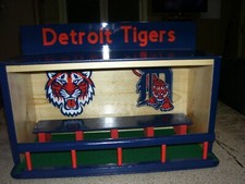 Detroit Tigers Bobble head display case with Felt floor customed made