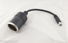 30A 5.5 x 2.1mm Male Plug To Cigarette Lighter Car Battery Charger Adapter Cable