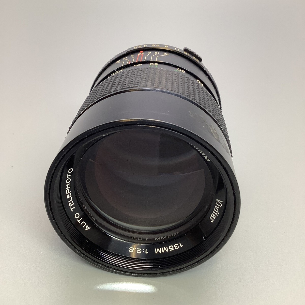 Vivitar telephoto f=135mm 望遠レンズ Vivitar 135mm f2.8 Telephoto Portrait Headshot Lens for