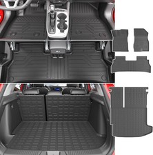 Floor Mats Cargo Liner Trunk Mat With Backrest Mats For 2024-2026 Chevy Trax Floor Mats Cargo Liner Trunk Mat With Backrest Mats For 2024-2026 Chevy Trax