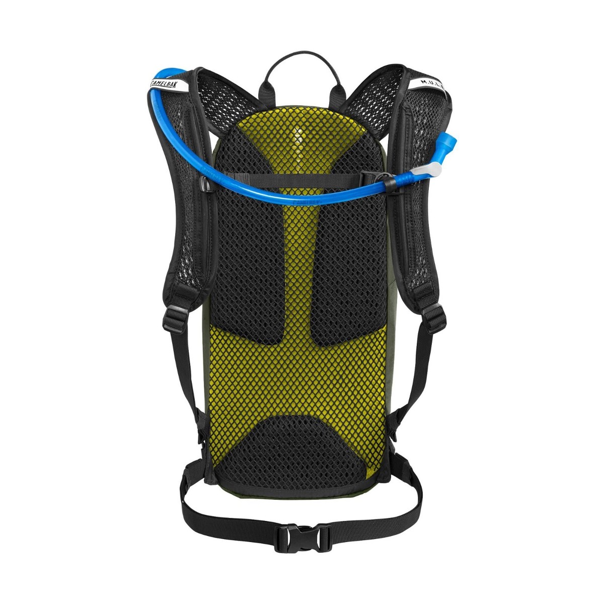 CamelBak Lobo 9 Pack d'hydratation pour vélo – Transport de casque – Siphon magnétique – 1,984,5 g, olive poudré