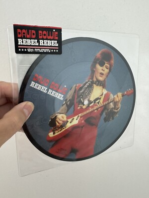 David Bowie - Rebel Rebel - 7  Picture Disc - 40th Anniversary - Opened Copy