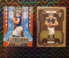 Will Levis 2023 Panini Prizm & Rookies &Star Red Longevity Lazer Prizm RCs ⭐ QB
