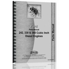 Ford 242 330 363 Engine Parts Manual Fo-p-eng 242d