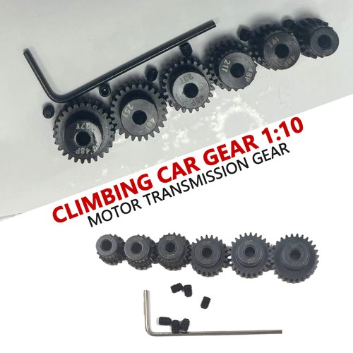 RC 48P Pinion Gear Set 17T 19T 21T 23T 25T 27 For Traxxas 1/10 Slash Rustler 2WD - Picture 7 of 10