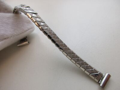 Excalibur stainess steel 10 MM England made watch bracelet