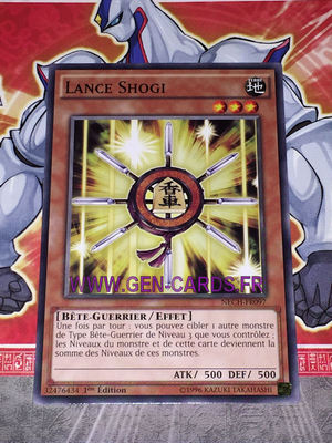 Yu Gi Oh Karte LANCE SHOGI NECH-FR097x3