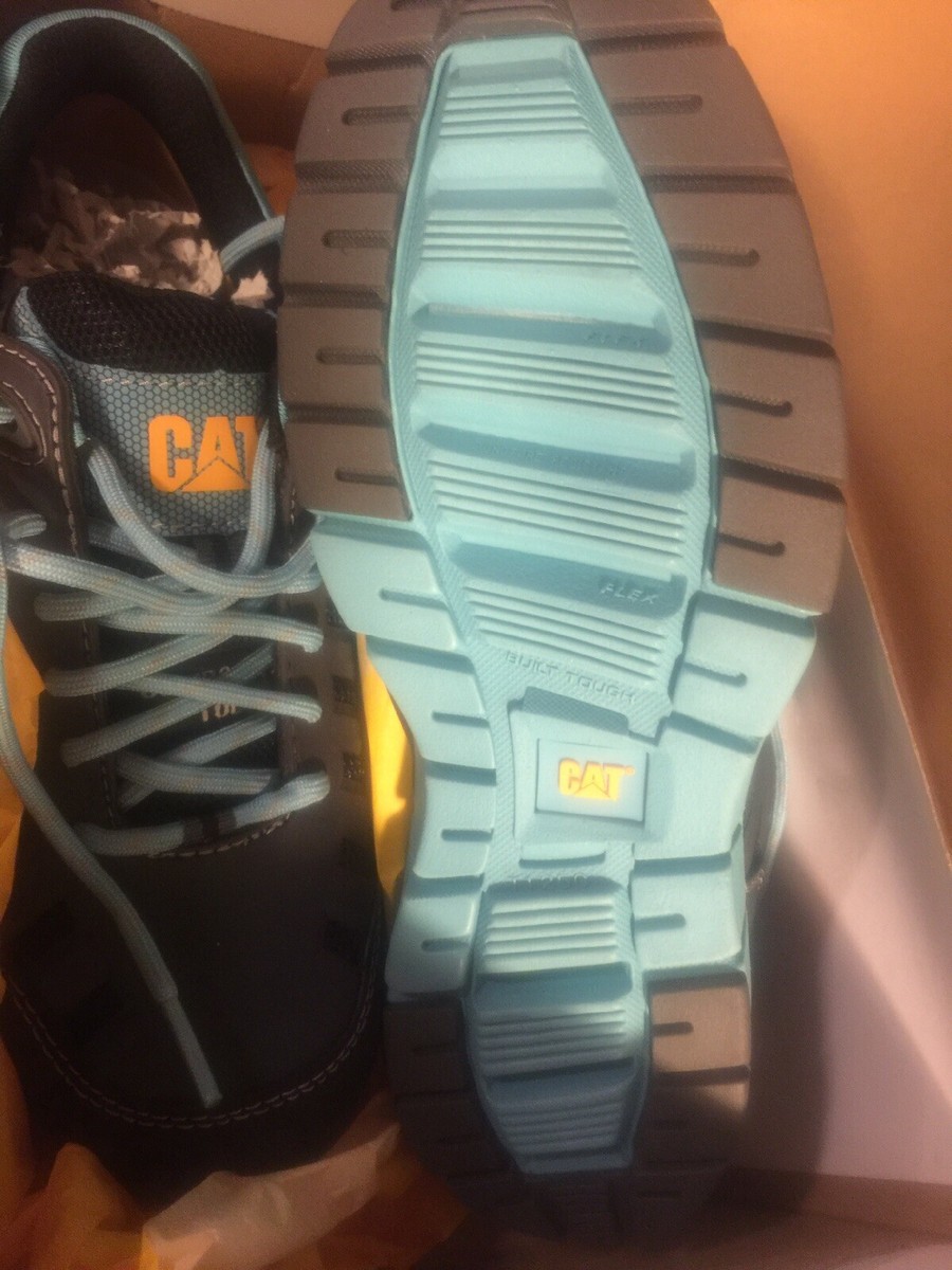 CAT P90691 Athletic Work Shoes,6,W,Women,Blue,PR Safety Shoe Brand