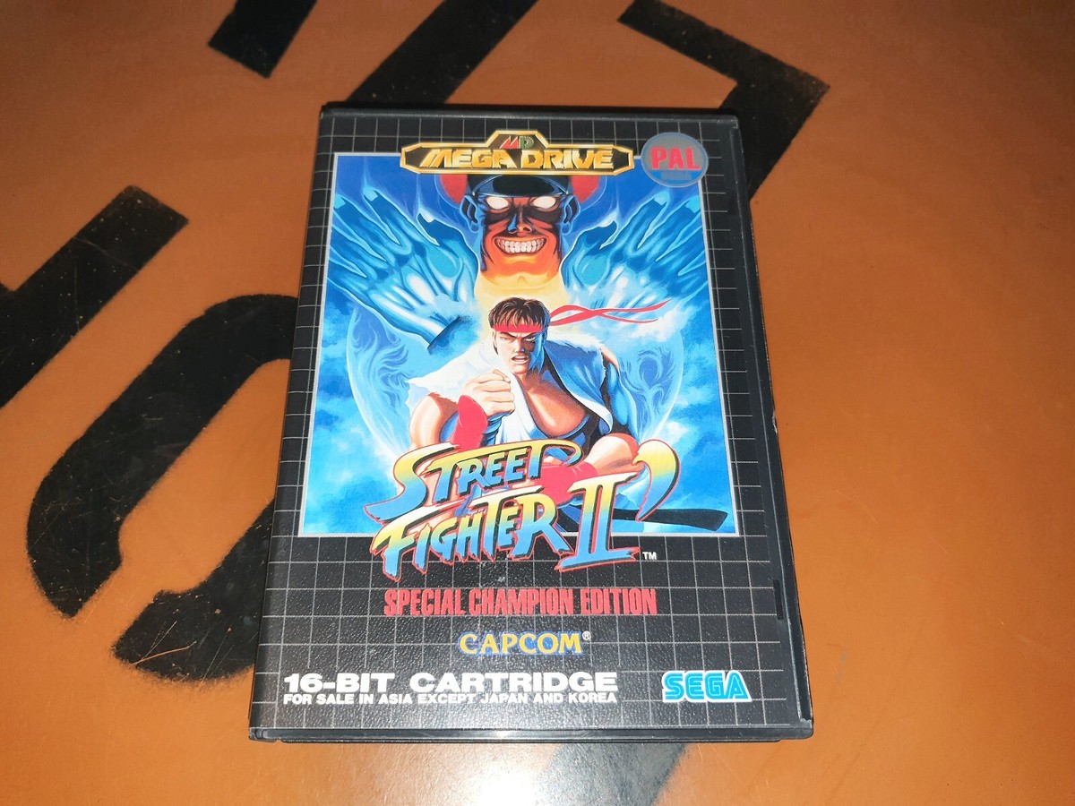 Street Fighter 2 - SEGA Mega Drive - ASIAN PAL Version