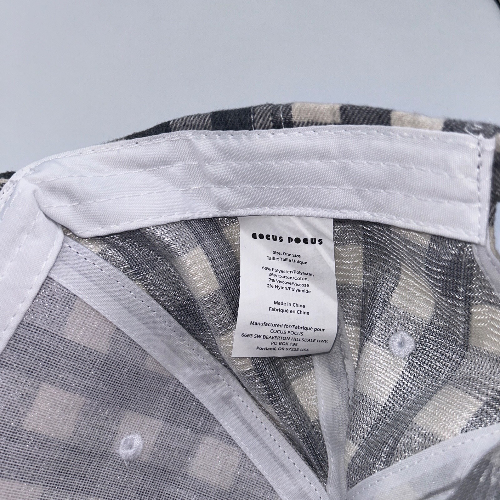 EUC Cocus Pocus Hat One Size Adjustable Snapback … - image 5