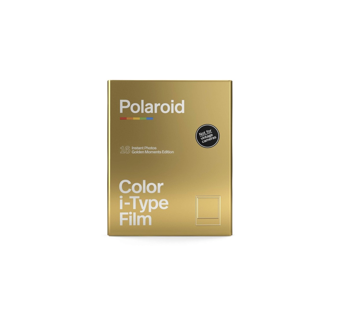 Polaroid i-Type Color Film Golden Moments Edition Double Pack