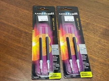 Two packs of Two refills Uni-Ball 71207 Refill for Uni-ball Gel 207  Blue Ink
