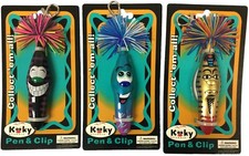 KOOKY KLICKERS 3pk KREW 29 Nyle Sarcoff Tut Special Edt GIFT PENS Clip PARTY PEN