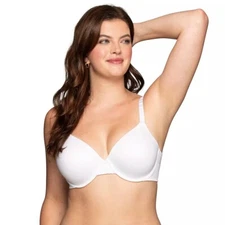 Vanity Fair Effortless Convertable Underwire Bra 78165 White 36B NWT