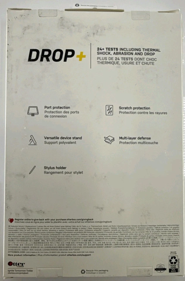 OtterBox Defender Series Case for Samsung Tab A7 Tablets - Black - Image 4 of 4