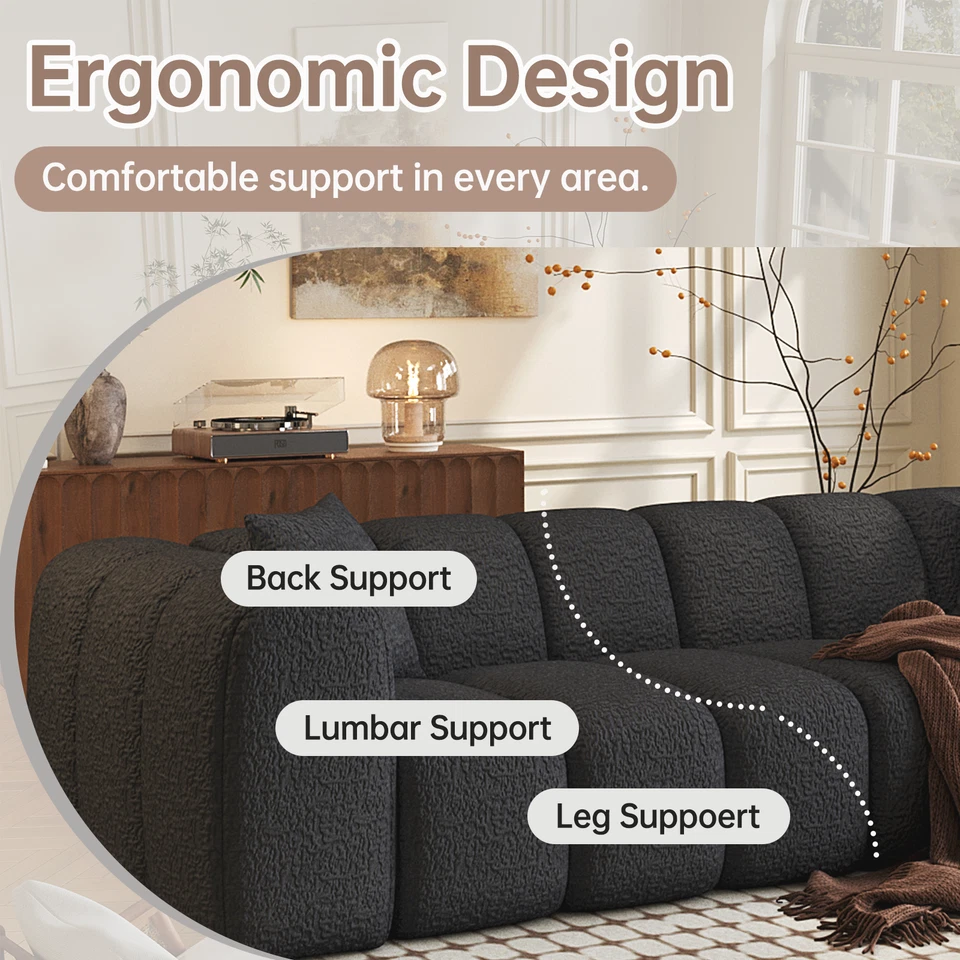 Chesterfield Sofa Sectional Sofa Modular Sofa Chaise Lounge Sofa Bed Tatami Sofa - Image 2 of 4