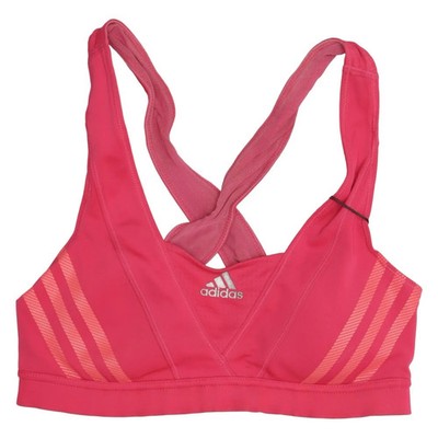 Adidas, Sport-BH, Größe: 36, Pink, Elasthan/Polyester, Sonstiges, Damen #Pgm