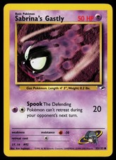 Sabrina's Gastly 93/132 Common Gym Heroes Pokemon Unlimited Lightly Played on eBay