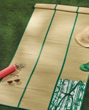 Avon Roll-Up Straw Mat 35.4” W x 70.9” L | Outdoor Use | Bug Guard Promo NWT