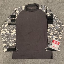 Rothco Tactical Airsoft Combat Shirt Mens M Black Digital Camo Military
