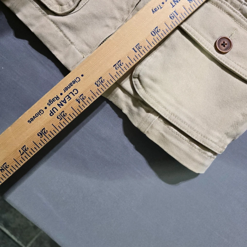 Lauren Ralph Lauren实用背心口袋女式中号马术骑行拉链 — 第 2/4 张图片