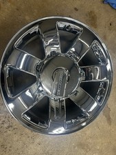 Perfect Chrome Factory Hummer H2 Wheel Oem Gm 20 Inch P35 9598830