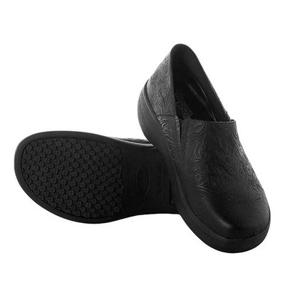 Landau Footwear Women's 'Vitality' Water-Resistant Patent Leather Slip-On W8/M6