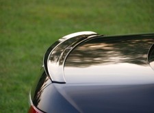 Heck Spoiler Aufsatz Abrisskante passend für Audi A6 S-line C6 Limousine schwarz