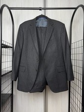 POLO Ralph Lauren Gregory Wool Pinstripe Suit Dark Grey 42R