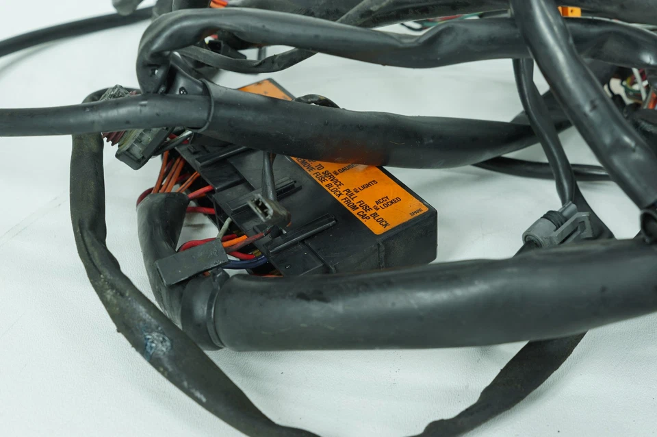 1999 Harley Touring Electra Glide Classic OEM Main Wire Wiring Harness Loom - Image 4 of 4