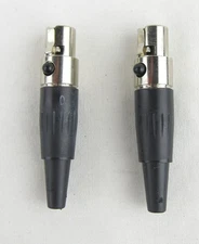 Switchcraft TA4F mini XLR Female 4 Pin, Set of 2 - NOS, Free Ship